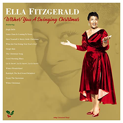Ella Fitzgerald - Wishes You A Swinging Christmas (180 Gram Gold Vinyl) [Import] | Vinyl