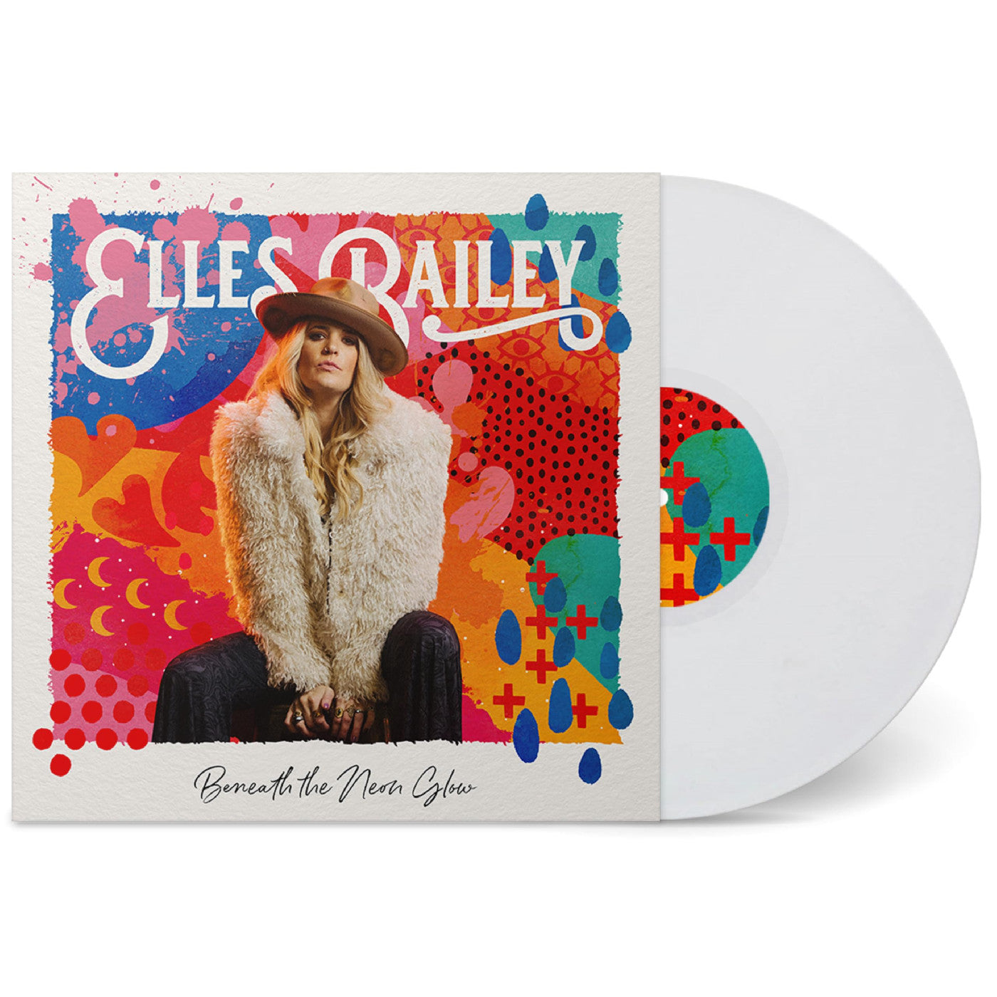Elles Bailey | Beneath The Neon Glow (White Vinyl) | Vinyl