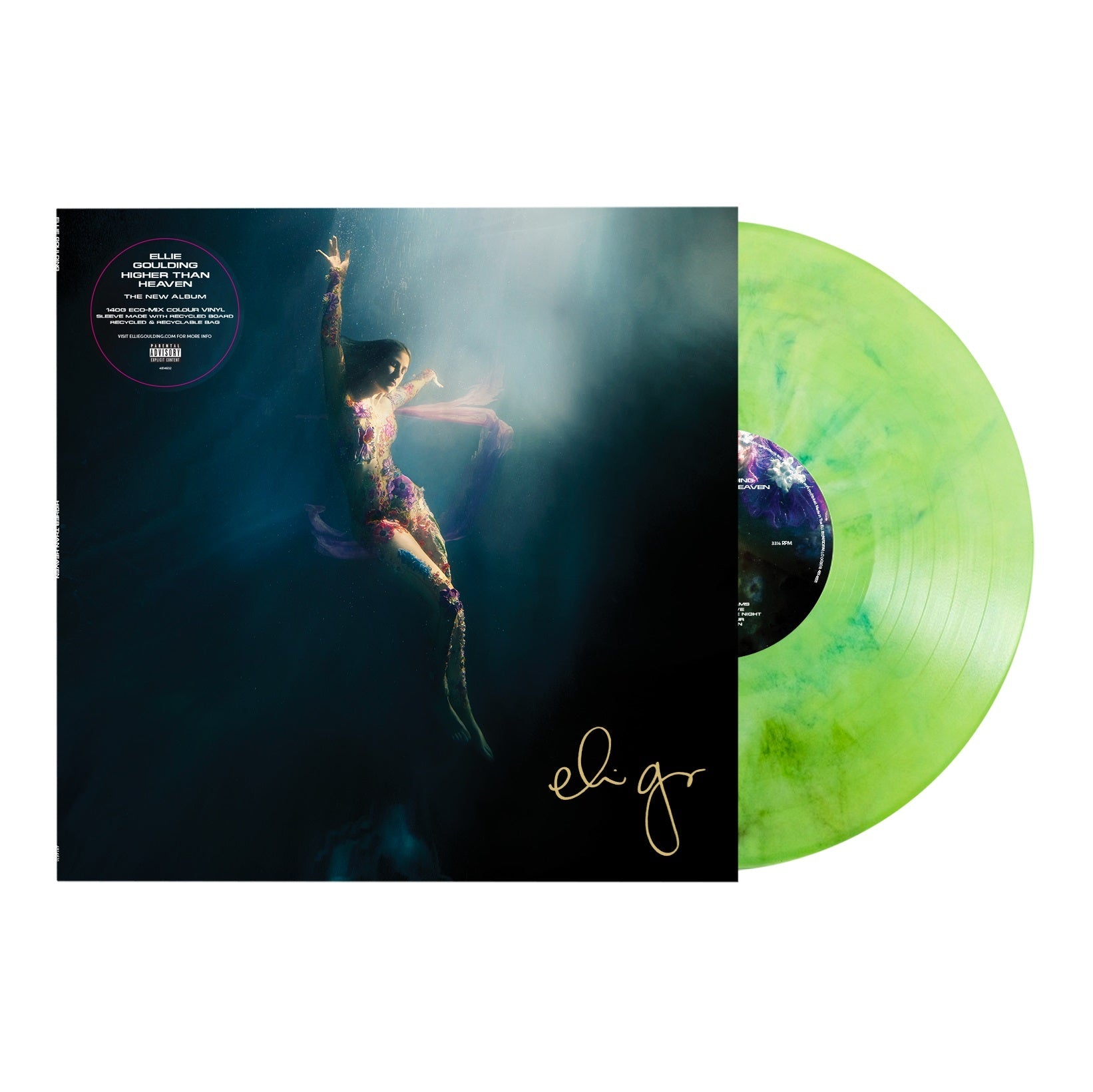 Ellie Goulding - Higher Than Heaven [Explicit Content] (Indie Exclusive, Colored Vinyl, Limited Edition) | Vinyl