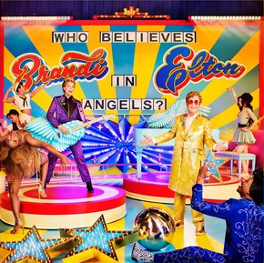 Elton John & Brandi Carlile | Who Believes In Angels? (Red, Yellow & Blue Colored Vinyl, Lyric Book) | Vinyl