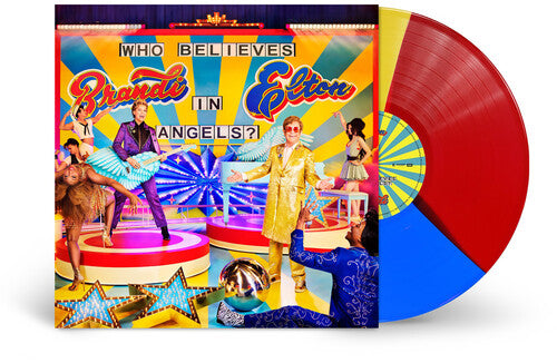 Elton John & Brandi Carlile | Who Believes In Angels? (Red, Yellow & Blue Colored Vinyl, Lyric Book) | Vinyl