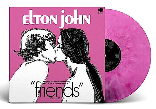 Elton John - Friends (Original Soundtrack Recording) [Marbled Pink LP] | Vinyl