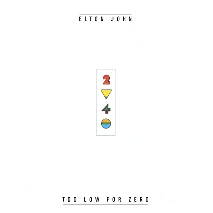 Elton John - Too Low for Zero [Import] | CD
