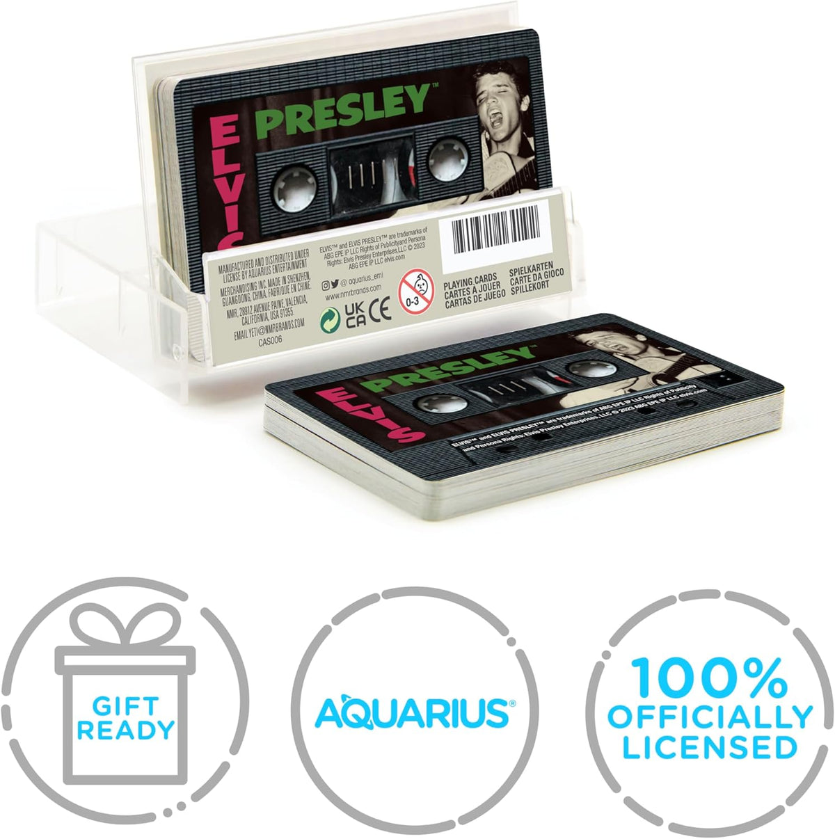 Elvis Presley - Elvis Presley Cassette Playing Cards | Games