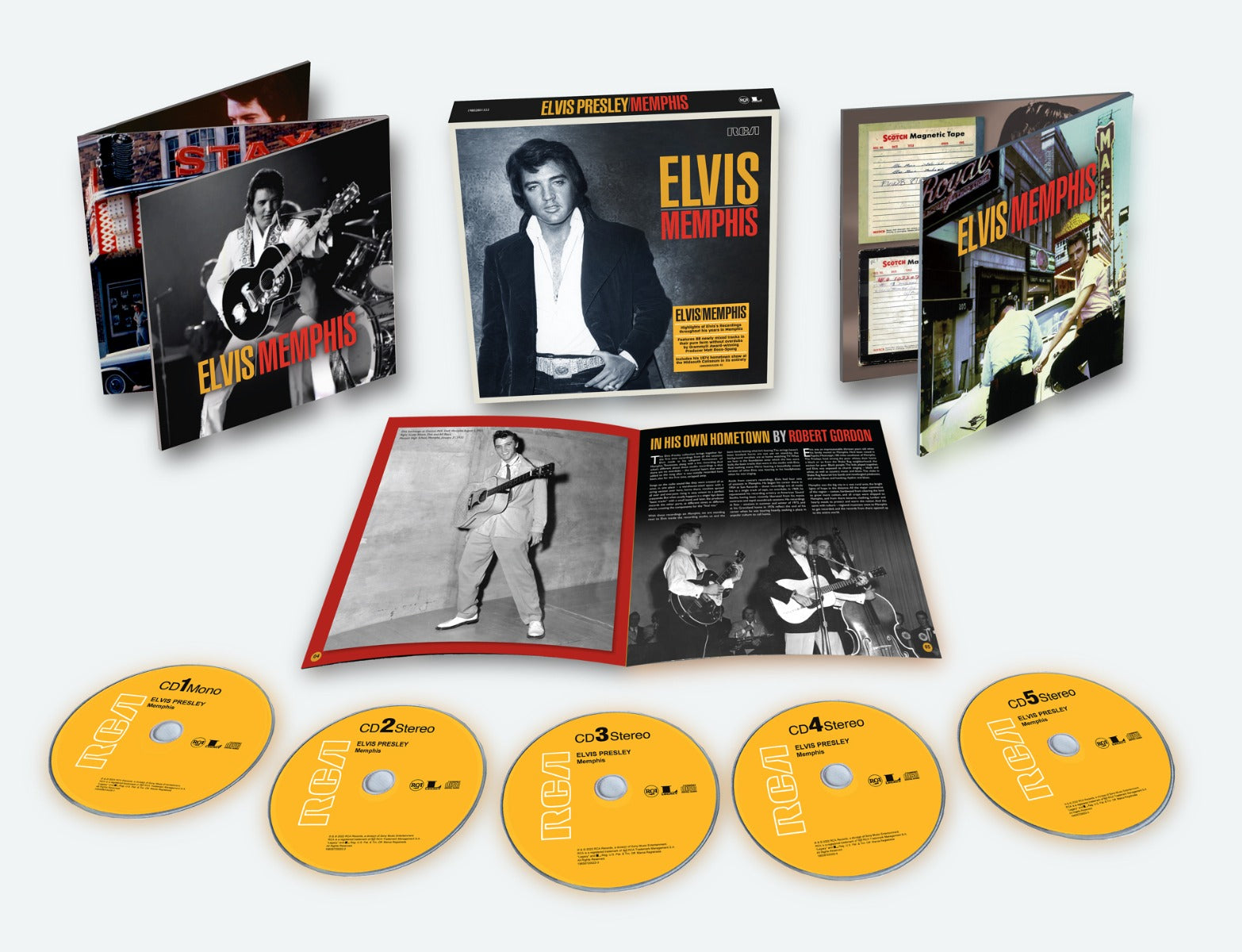 Elvis Presley | Memphis (Remixed) (Box Set) (5 Cd's) | CD