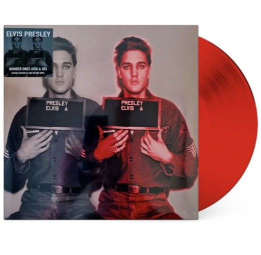 Elvis Presley - Number Ones (USA And UK) (Limited Edition, Red Colored Vinyl) [Import] | Vinyl