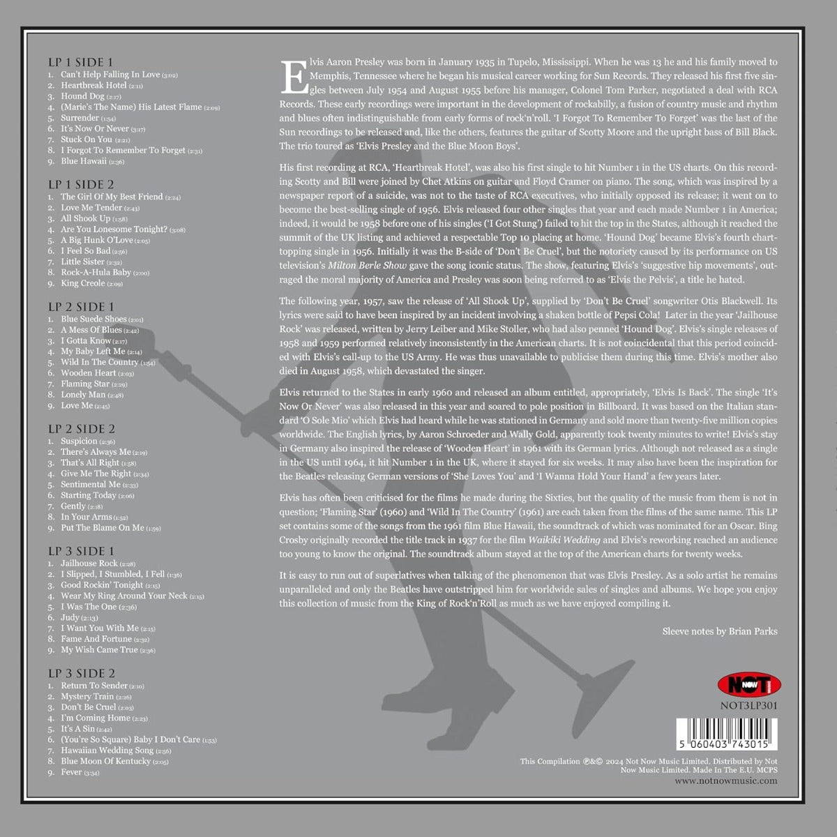Elvis Presley - The Platinum Collection (Limited Edition, Silver Colored Vinyl) [Import] (3 Lp's) | Vinyl