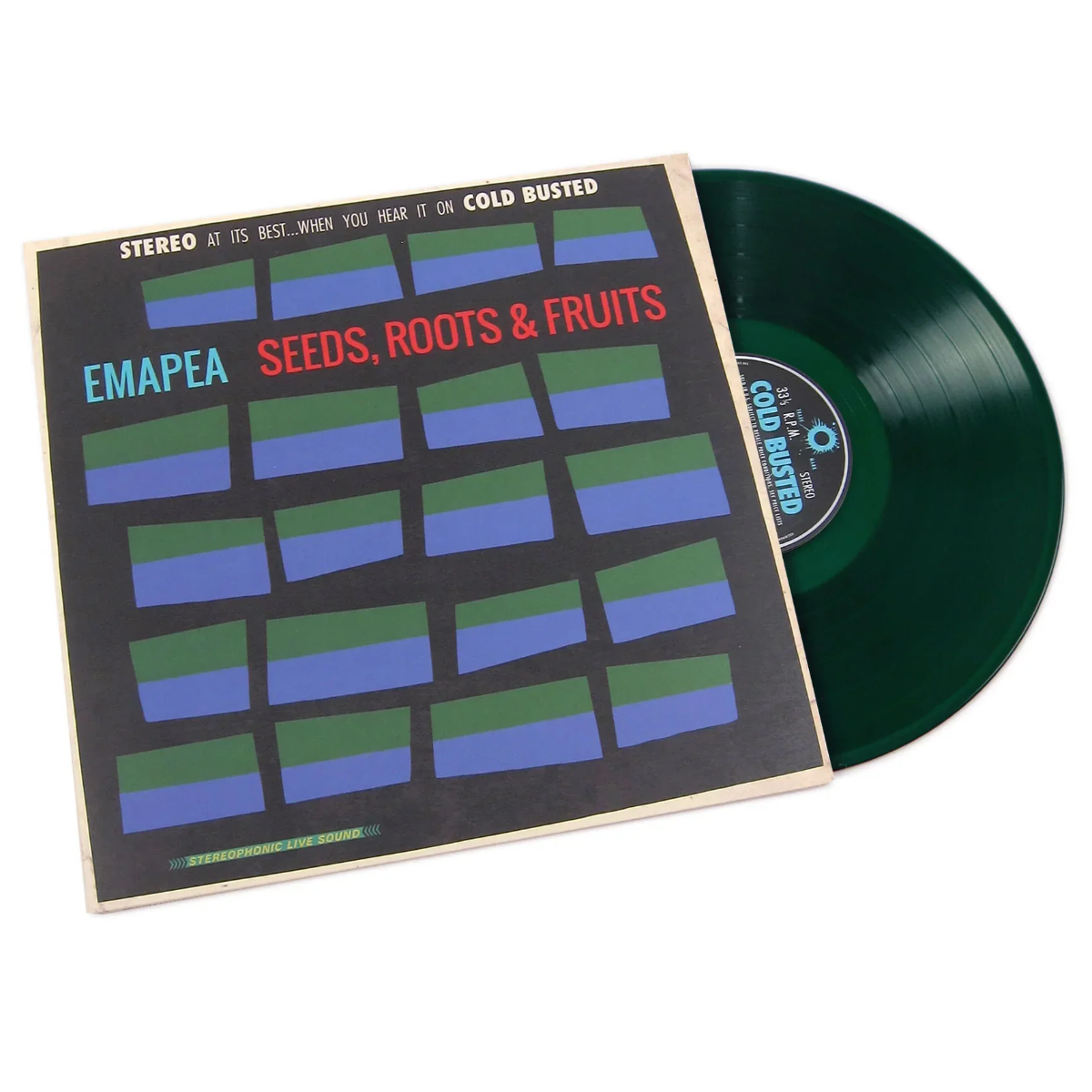 Emapea - Seeds, Roots & Fruits (Transparent Dark Green Colored 180 Gram Vinyl) | Vinyl