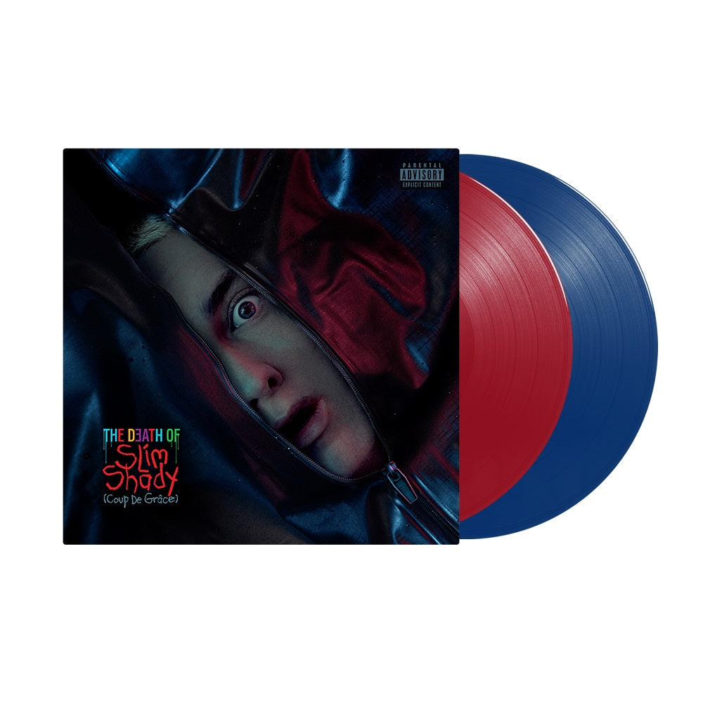 Eminem | The Death of Slim Shady (Coup de Grâce) [Explicit Content] (Colored Vinyl, Red, Blue) (2 Lp's) | Vinyl