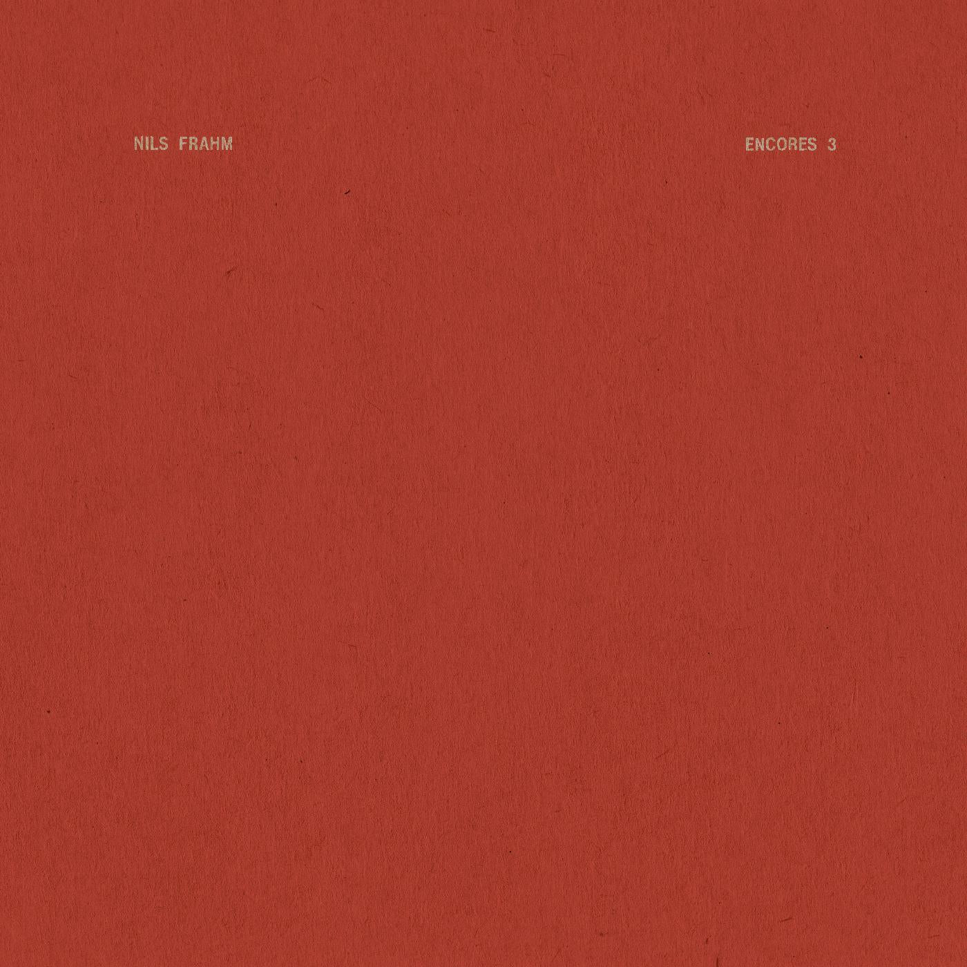 Nils Frahm | Encores 3 | Vinyl