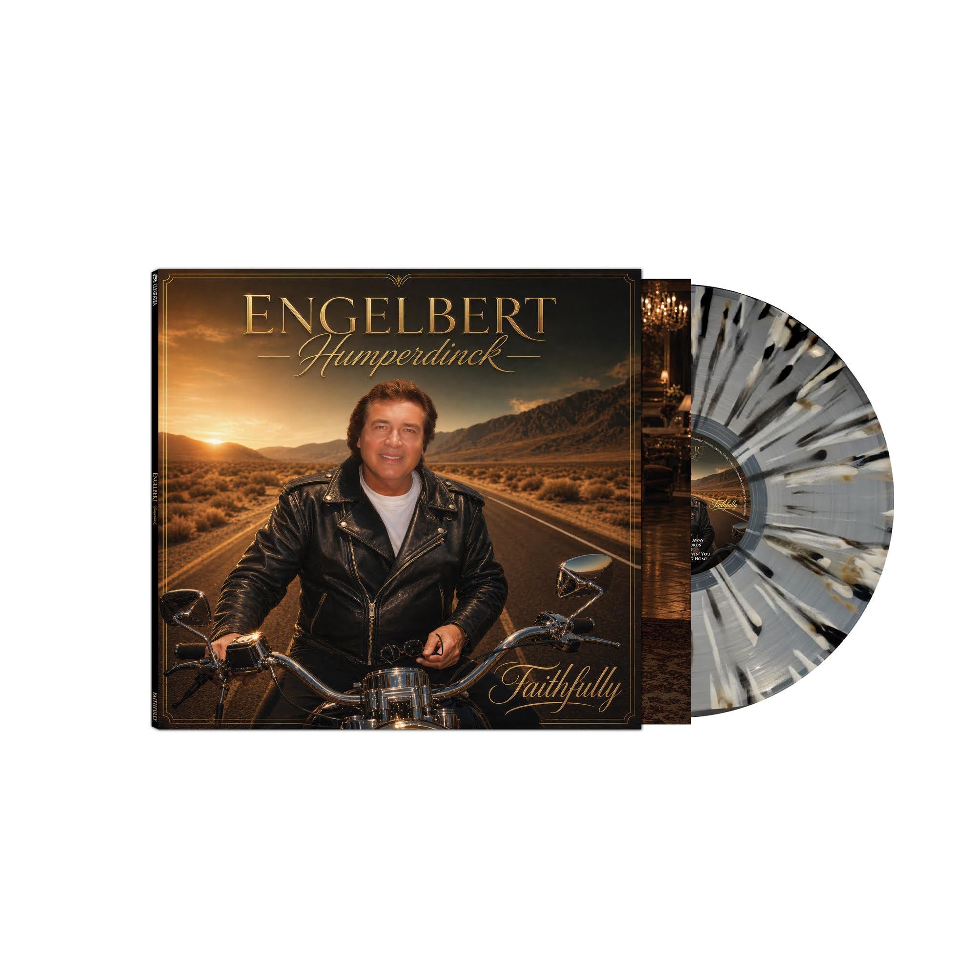 Engelbert Humperdinck - Faithfully [Black/Clear/Gold/White Splatter] | Vinyl