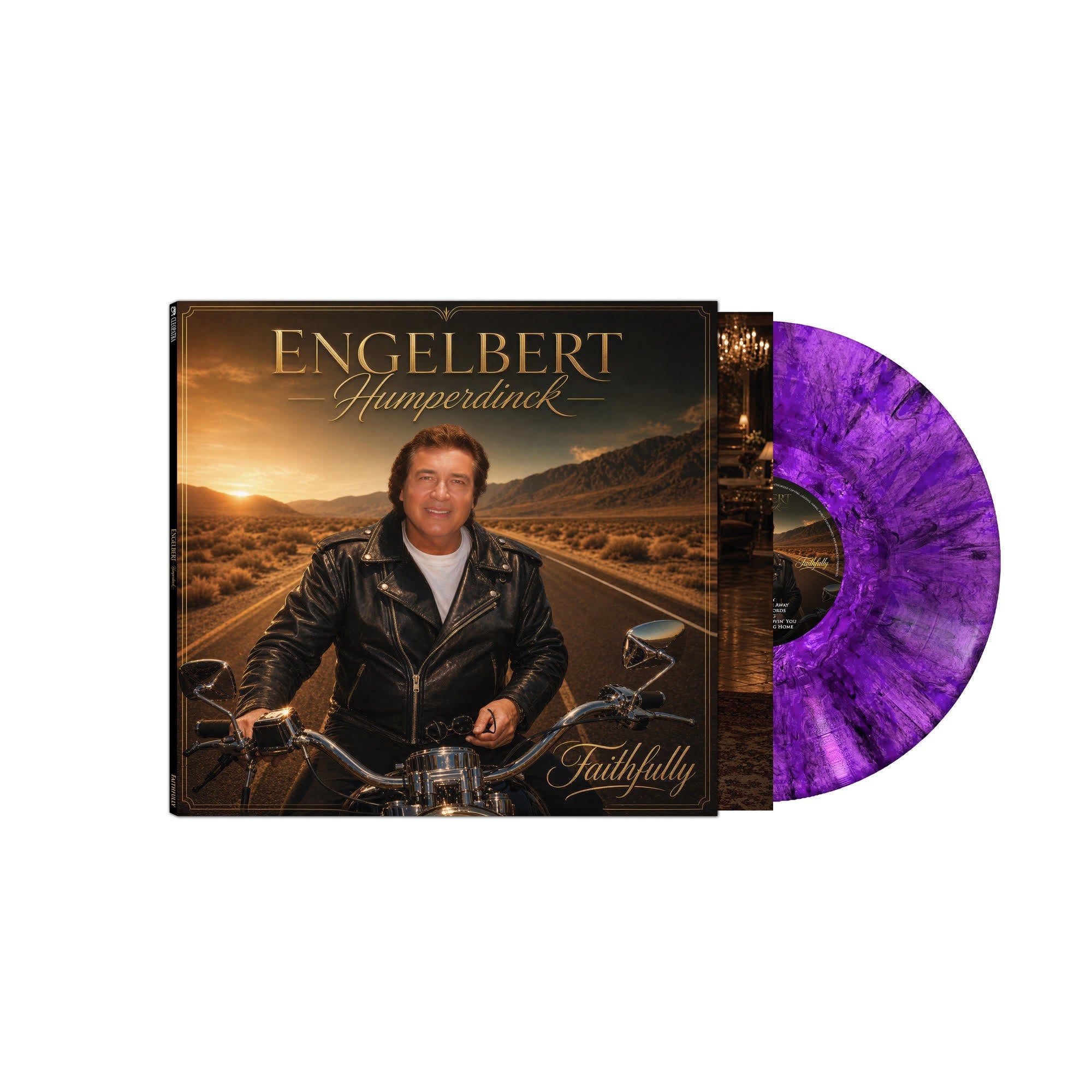 Engelbert Humperdinck - Faithfully [Black/Purple Marble] | Vinyl