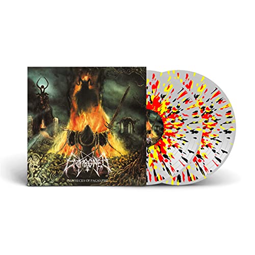 Enthroned | Prophecies Of Pagan Fire (Clear W/ Red, Yellow & Black Splatter Vinyl 2Lp) | Vinyl