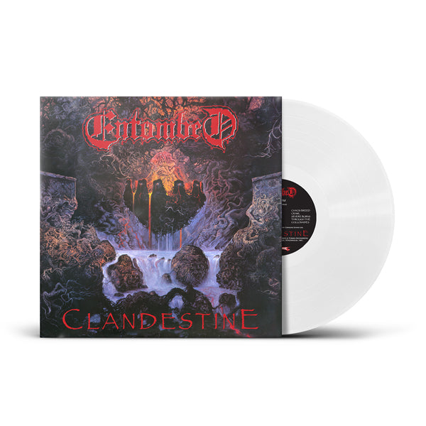 Entombed | Clandestine (White Vinyl) [Import] | Vinyl