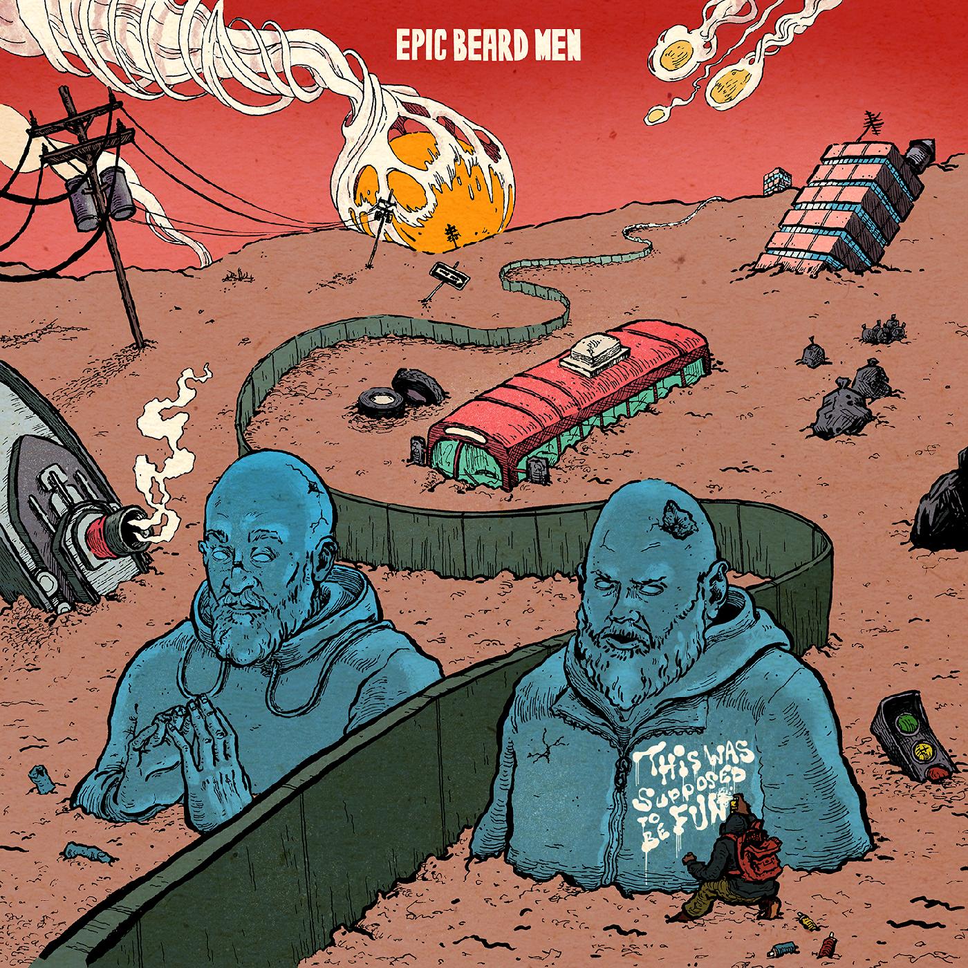 Epic Beard Men - This Was Supposed To Be Fun (Red & Tan Color-In-Color Vinyl) | Vinyl