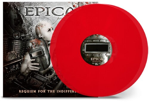Epica | Requiem For The Indifferent - Transparent Red (Colored Vinyl, Red, Gatefold LP Jacket) | Vinyl