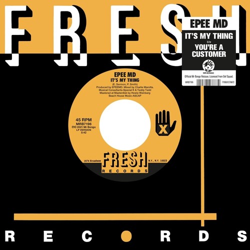 EPMD - It's My Thing / You're A Customer [Explicit Content] (7" Single) | Vinyl