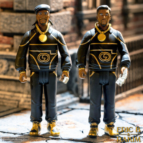 Eric B. & Rakim | Super7 - Eric B. & Rakim - ReAction Figures Wv2 - Eric B. & Rakim (Follow The Leader) (Collectible, Action Figure) | Action Figure