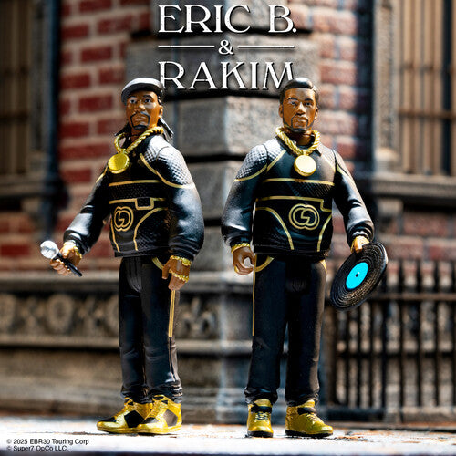 Eric B. & Rakim | Super7 - Eric B. & Rakim - ReAction Figures Wv2 - Eric B. & Rakim (Follow The Leader) (Collectible, Action Figure) | Action Figure