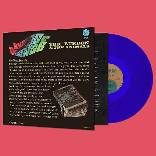 Eric Burdon / The Animals - Winds Of Change (Blue Vinyl) | Vinyl