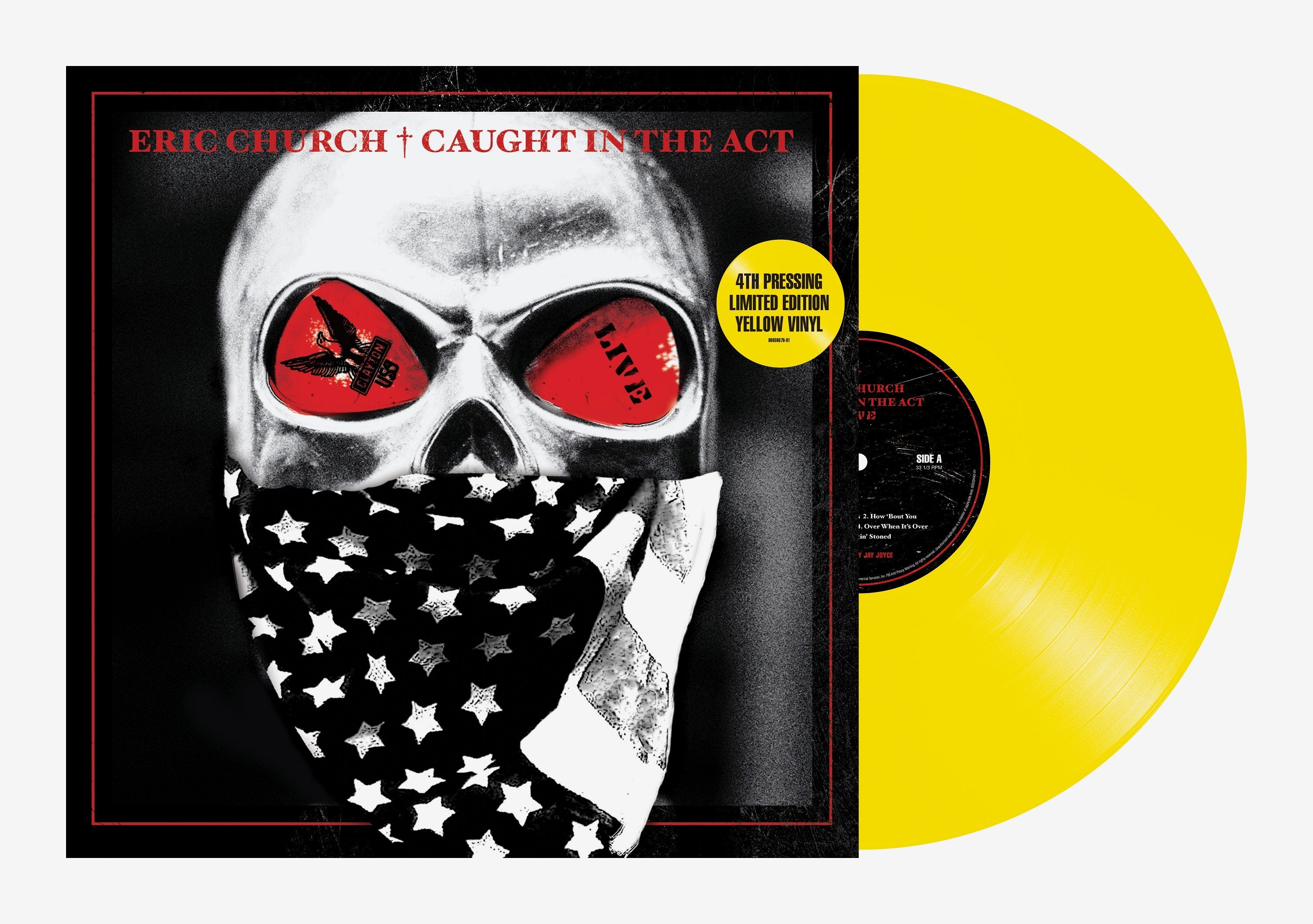 Eric Church - Caught In The Act: Live [Yellow 2 LP] | Vinyl
