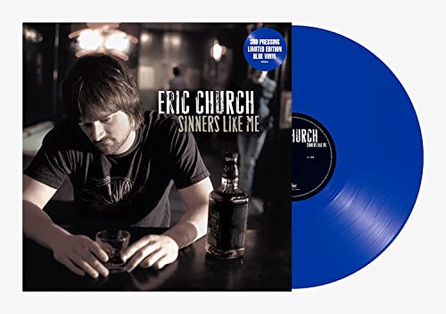 Eric Church - Sinners Like Me [Blue LP] | Vinyl