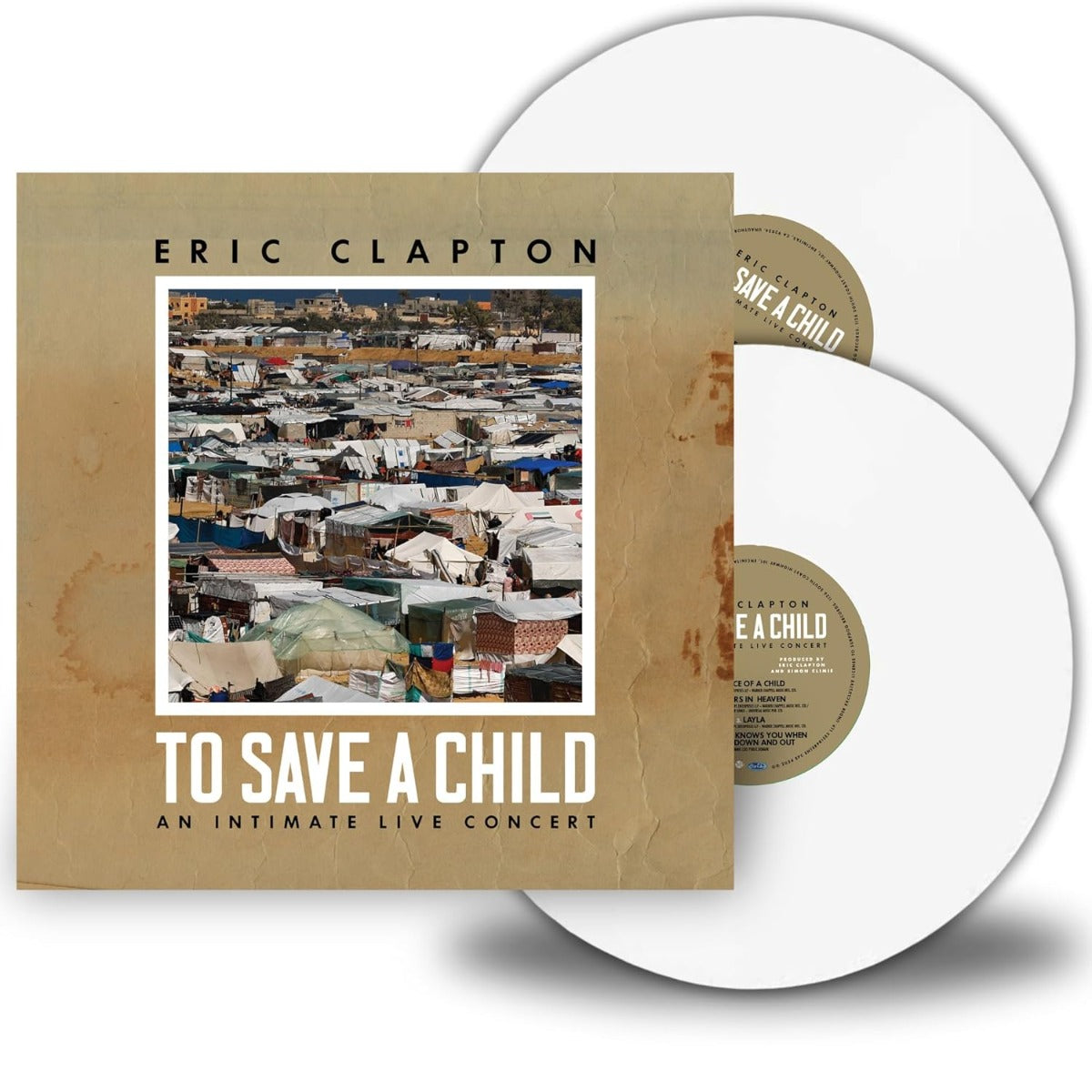 Eric Clapton | To Save A Child (Limited Edition, White Colored Vinyl) (2 Lp's) | Vinyl
