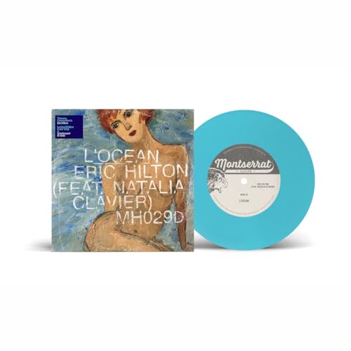 Eric Hilton - L'Ocean (Feat. Natalia Clavier) [Electric Blue 7" Single] | Vinyl