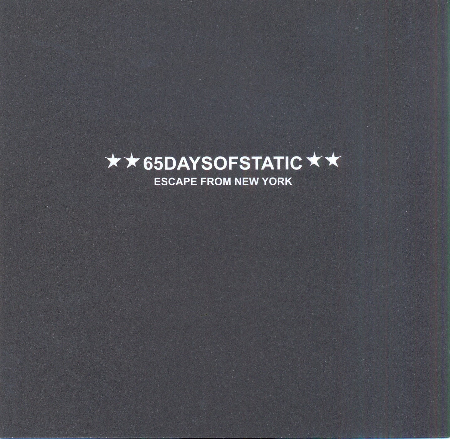 65daysofstatic | Escape From New York (CD+DVD) | CD