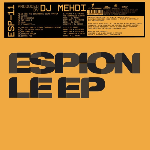 Dj Mehdi - Espion Ep (Clear Vinyl) | Vinyl