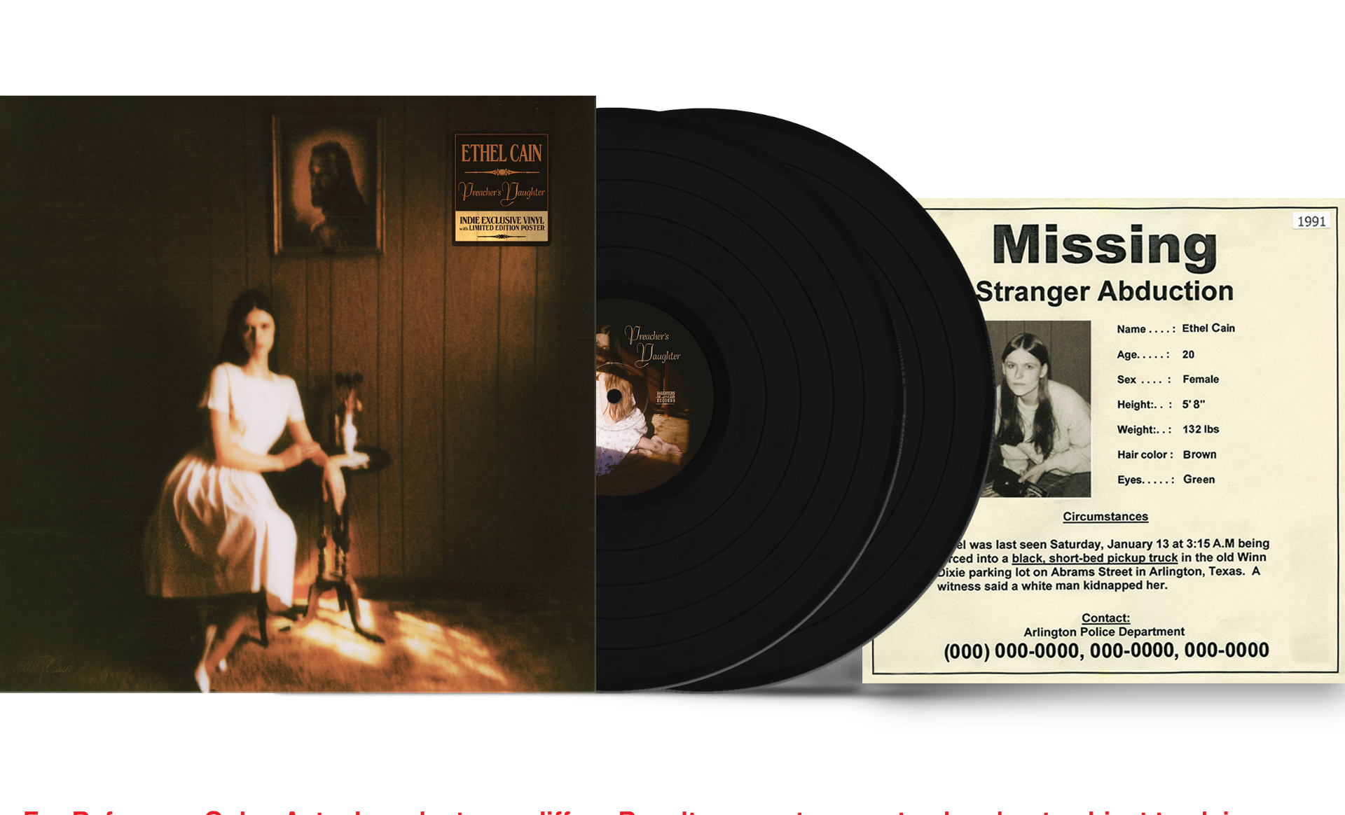 Ethel Cain | Preacher's Daughter (Indie Exclusive, Limited Edition, Poster) (2 Lp's) | Vinyl