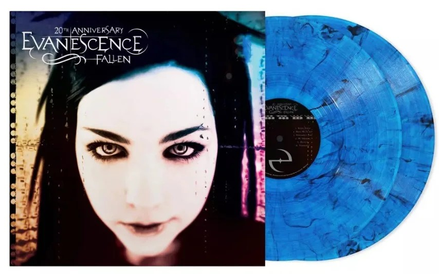 Evanescence | Fallen: 30th Anniversary Edition (Limited Edition, Blue Smoke Colored Vinyl) [Import] | Vinyl