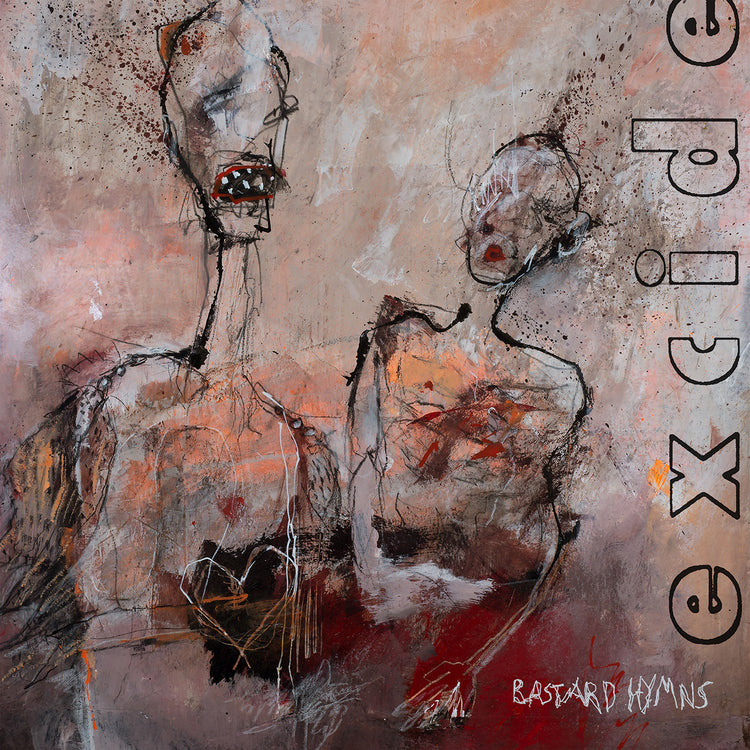 Excide | Bastard Hymns (1LP Sleeved) [Pink Red Marbled Vinyl] | Vinyl