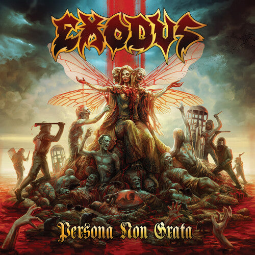 Exodus | Persona Non Grata (Clear W/ Gold & Black & Turquoise Splatter Colored Vinyl) (2 Lp's) | Vinyl - 0