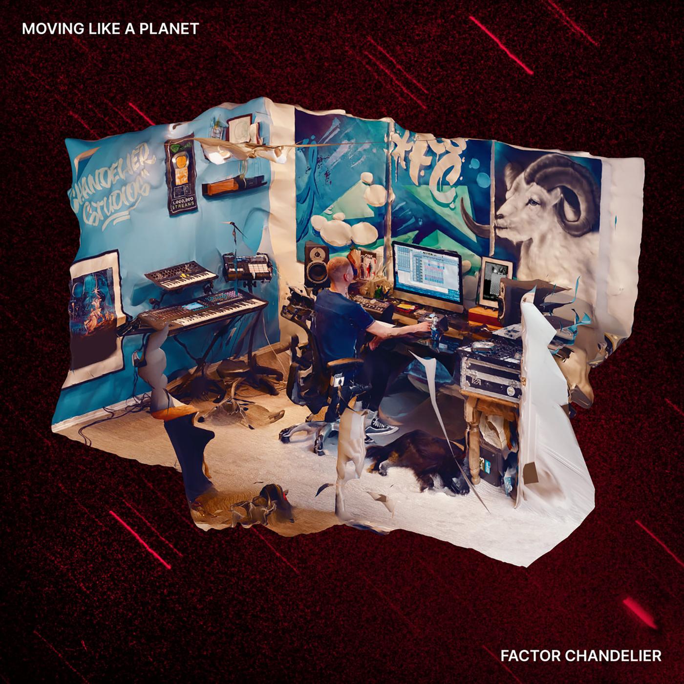 Factor Chandelier - Moving Like A Planet (Dark Red Vinyl) | Vinyl