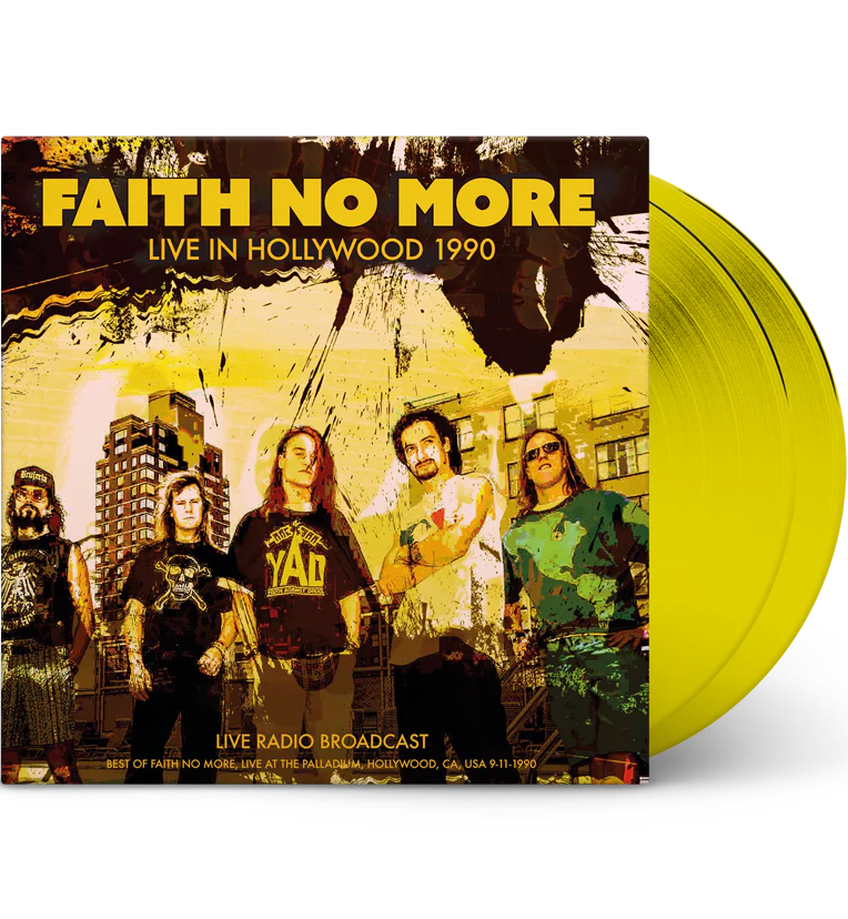 Faith No More - Hollywood 1990 (Limited Edition, 180 Gram Yellow Colored Vinyl) (2 L.p's) [Import] | Vinyl
