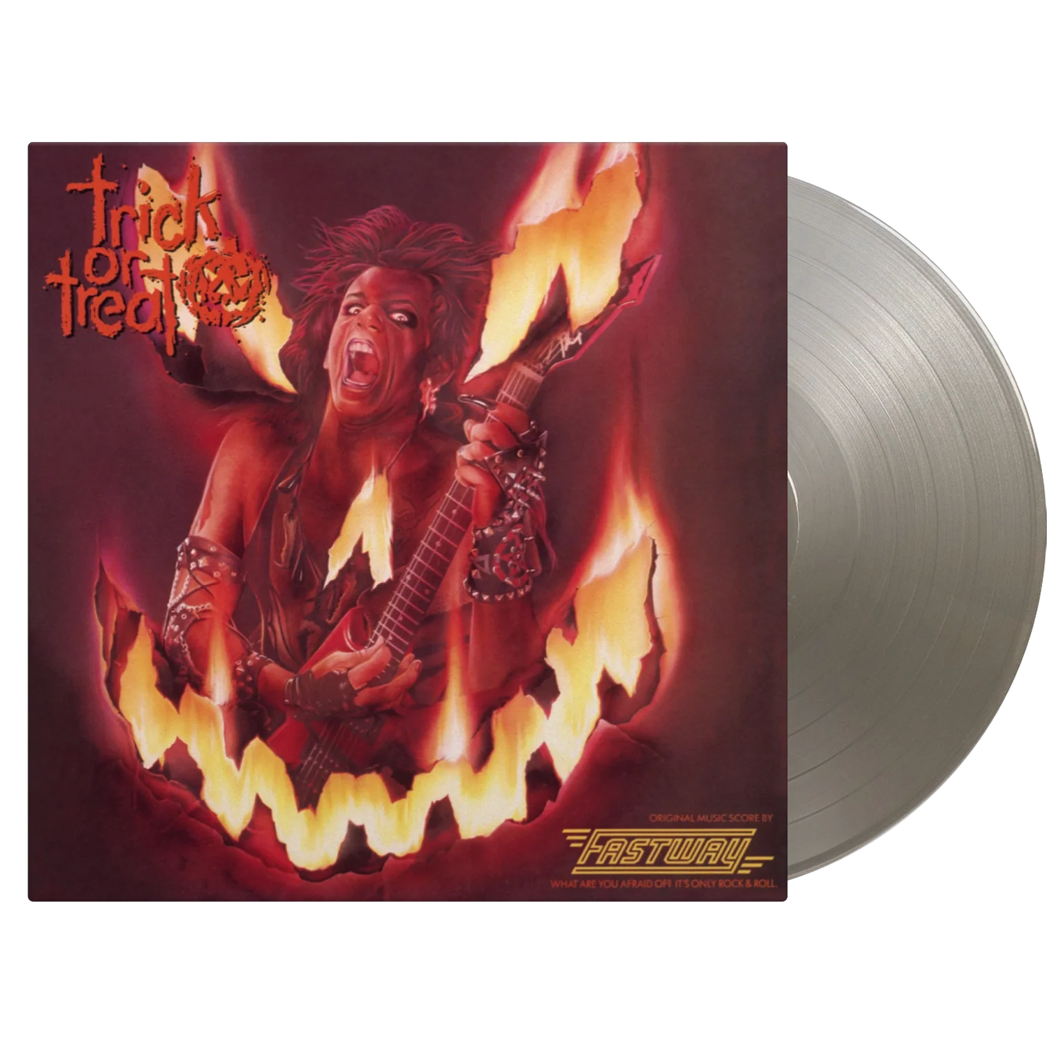 Fastway | Trick Or Treat (Original Soundtrack) (Limited Edition, Numbered, 180 Gram Silver Colored Vinyl) [Import] | Vinyl