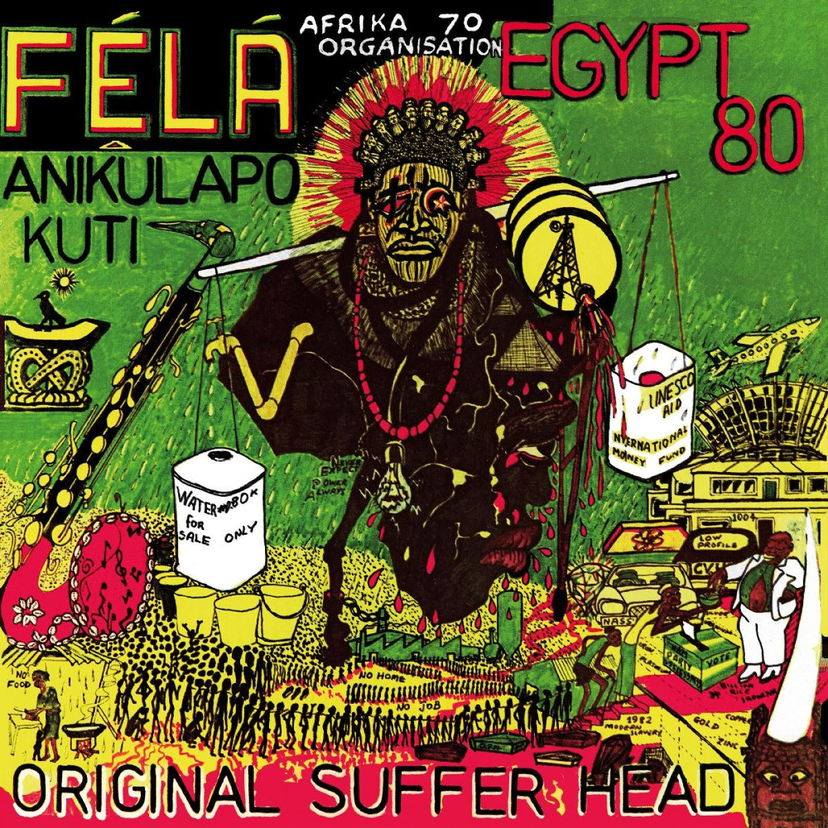 Fela Kuti | Original Sufferhead (Opaque Light Green Vinyl) | Vinyl - 0