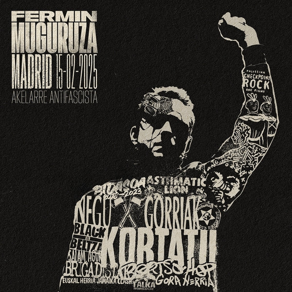 Fermin Muguruza - Madrid 15-02-2025: Akelarre Antifacista [3LP] | Vinyl
