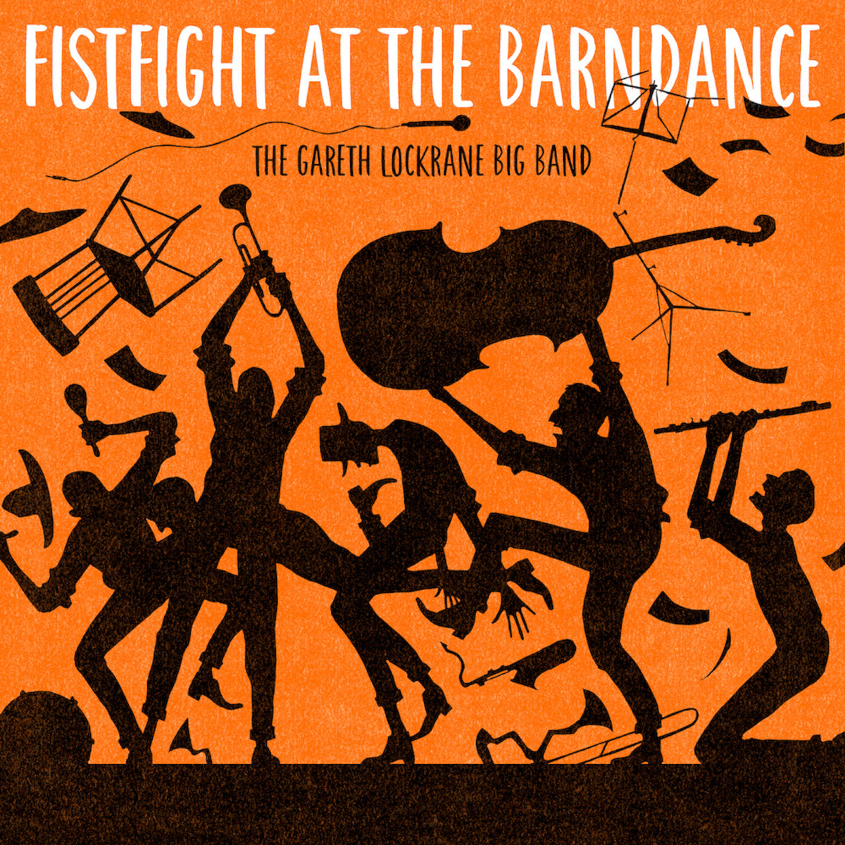 The Gareth Lockrane Big Band - Fist Fight at the Barn Dance | Vinyl