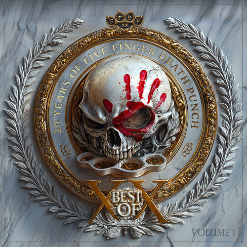 Five Finger Death Punch | Best of : Volume 1 (Limited Edition, Indie Exclusive, Silver Galaxy Colored Vinyl) [Explicit Content] (2 Lp's) | Vinyl