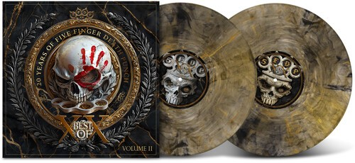 Five Finger Death Punch | Best of: Volume II (Colored Vinyl, Black, Gold, Anniversary Edition, Gatefold LP Jacket) (2 Lp's) | Vinyl