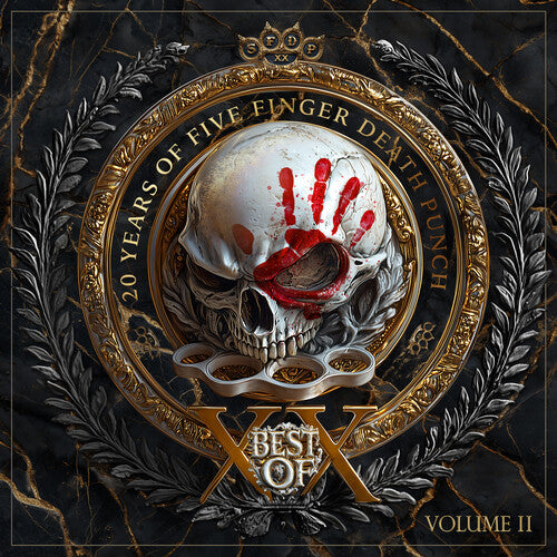 Five Finger Death Punch | Best of: Volume II (Colored Vinyl, Black, Gold, Anniversary Edition, Gatefold LP Jacket) (2 Lp's) | Vinyl