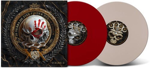 Five Finger Death Punch | Best of: Volume II [Explicit Content] (Indie Exclusive, White & Red Colored Vinyl, Anniversary Edition) (2 Lp's) | Vinyl