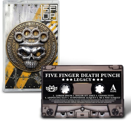 Five Finger Death Punch - Legacy [Explicit Content] (Indie Exclusive) (Cassette) | Cassette