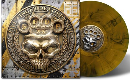 Five Finger Death Punch - Legacy [Explicit Content] (Indie Exclusive, Limited Edition, 140 Gram "Amber Wave" Colored Vinyl) | Vinyl