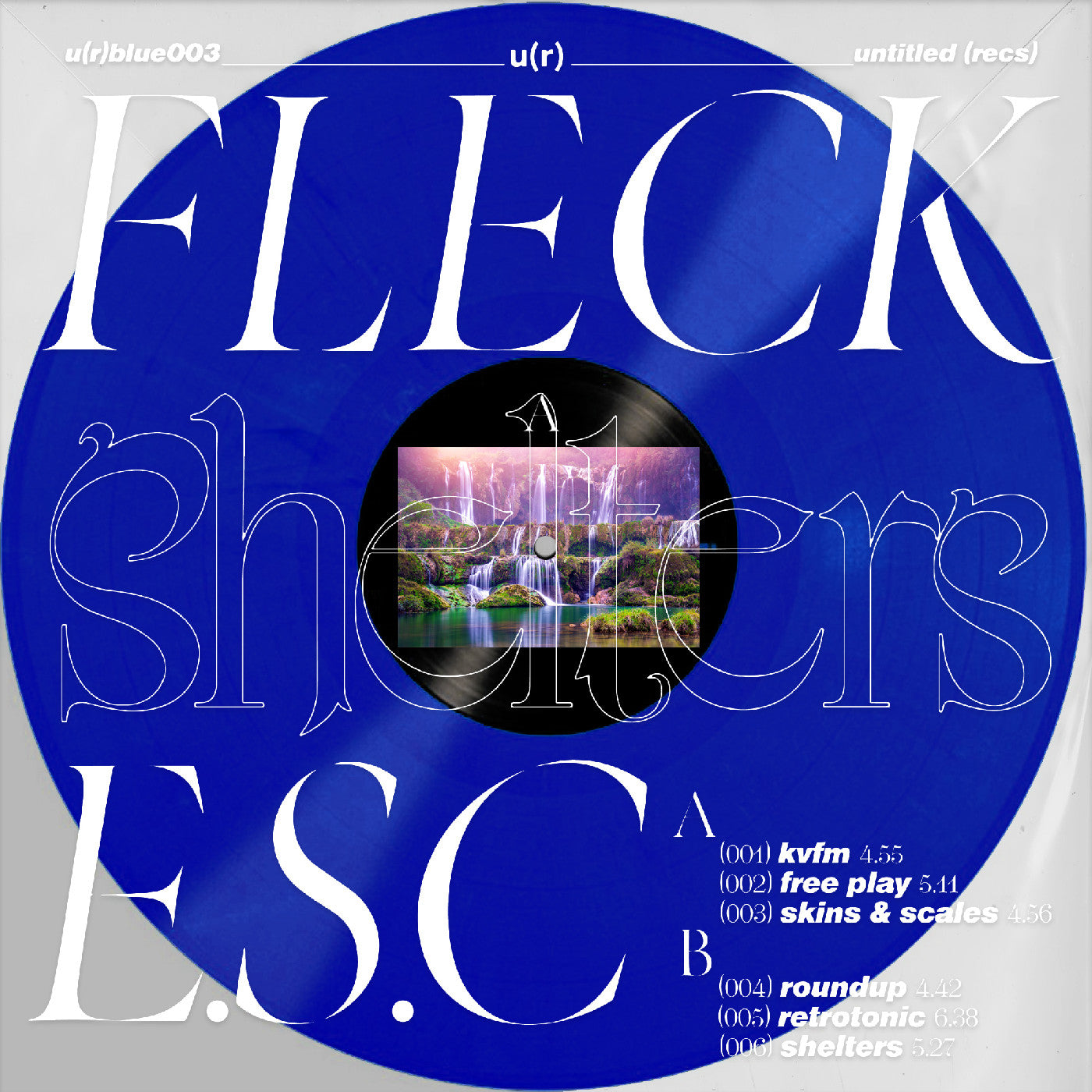 Fleck E.S.C. - Shelters (Transparent Blue Vinyl) | Vinyl