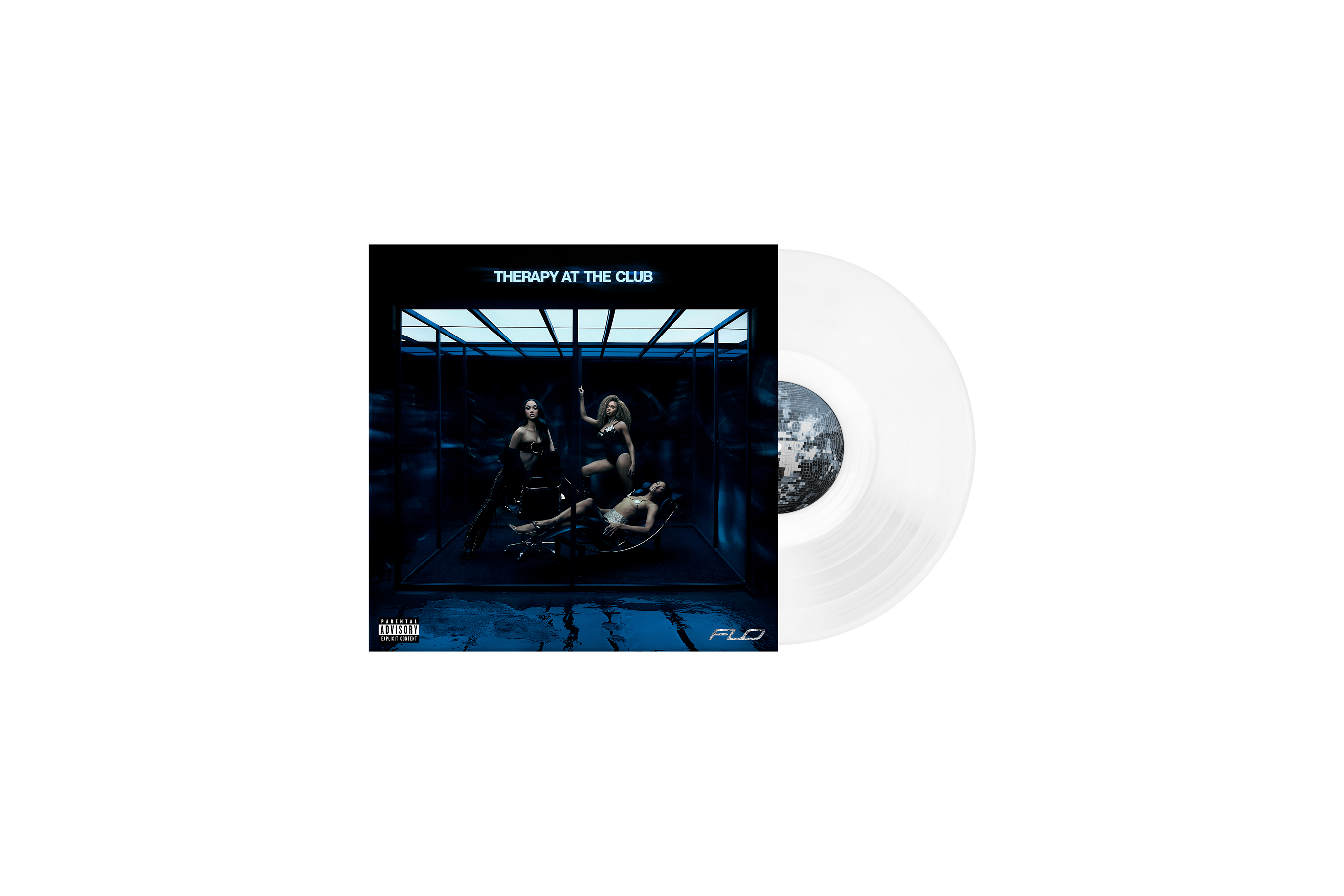 Flo - Therapy At The Club (Indie Exclusive) [Transparent Clear LP] | Vinyl