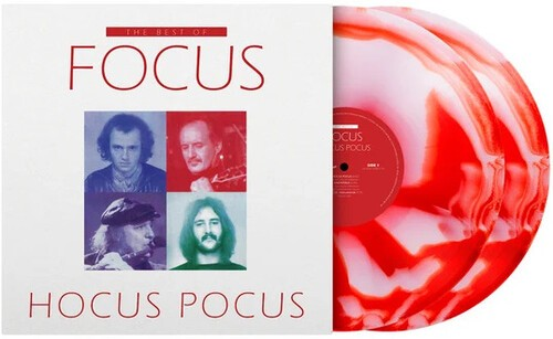 Focus - Best Of Focus (Hocus Pocus) (Limited Edition, 140 Gram Red & White Swirl Colored Vinyl) [Import] (2 Lp's) | Vinyl