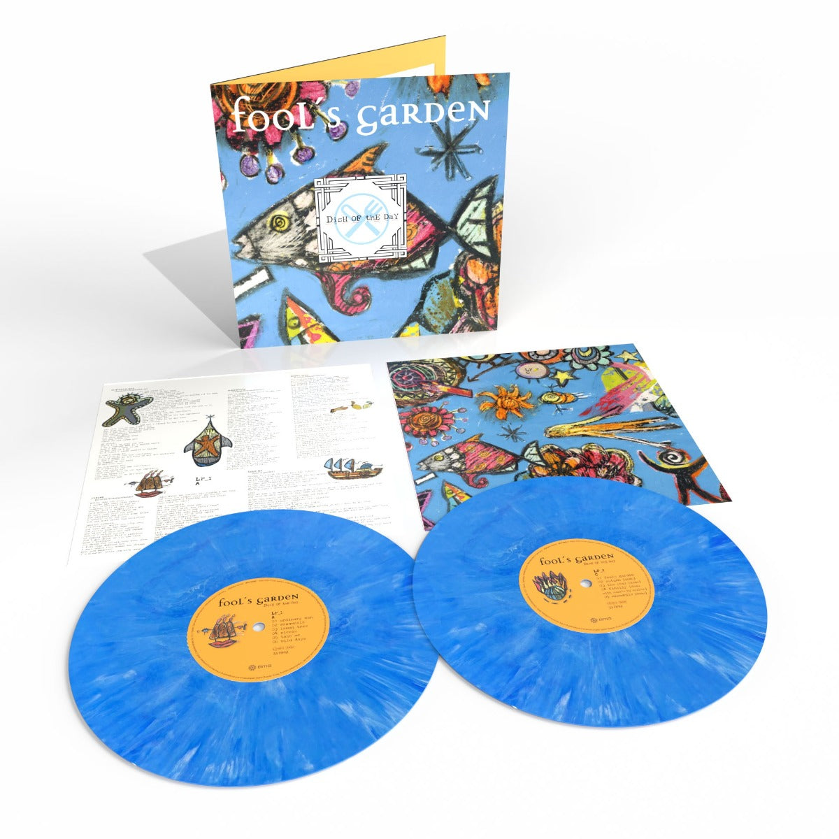 Fools Garden - Dish Of The Day (30Th Anniversary) [Deluxe Edition] [Blue Marble 2LP] | Vinyl